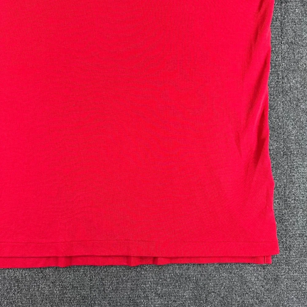 Polo Ralph Lauren Polo Shirt Mens L Large Red Short Sleeve Pony Logo Cotton